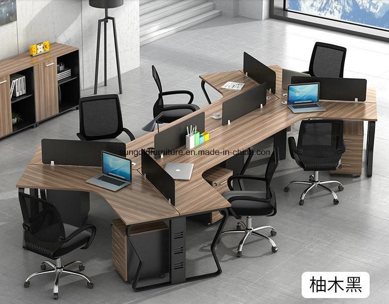 Foshan Modern Newest Design Office Furniture Desk Partition on Sale (SZ-WSE07)