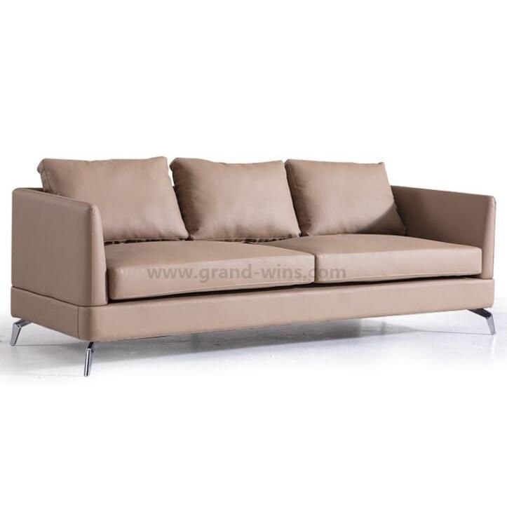 Italy Design Modern Leather Sofa for Home Hotel Office