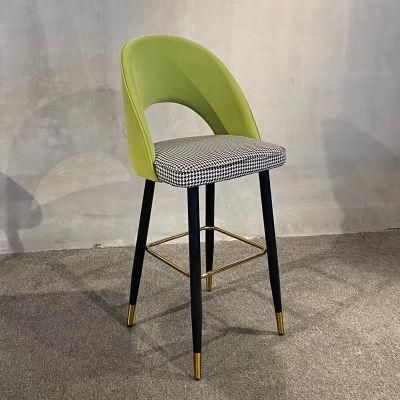 Modern Nordic Bar Stool Suppliers Solid Restaurant Bar Stool Bar Chairs