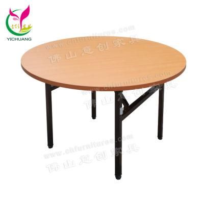 Hyc-T01L-03 Wholesale Folding Meeting Room Round Tables for Sale