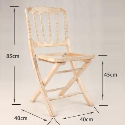 Wooden Napoleon Folding Chair Wholesaler