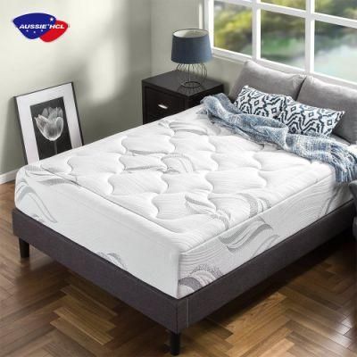 China Wholesale Sleep Well Single Double Full King Size High Density Cool Gel Memory Rebonded Foam Mattress