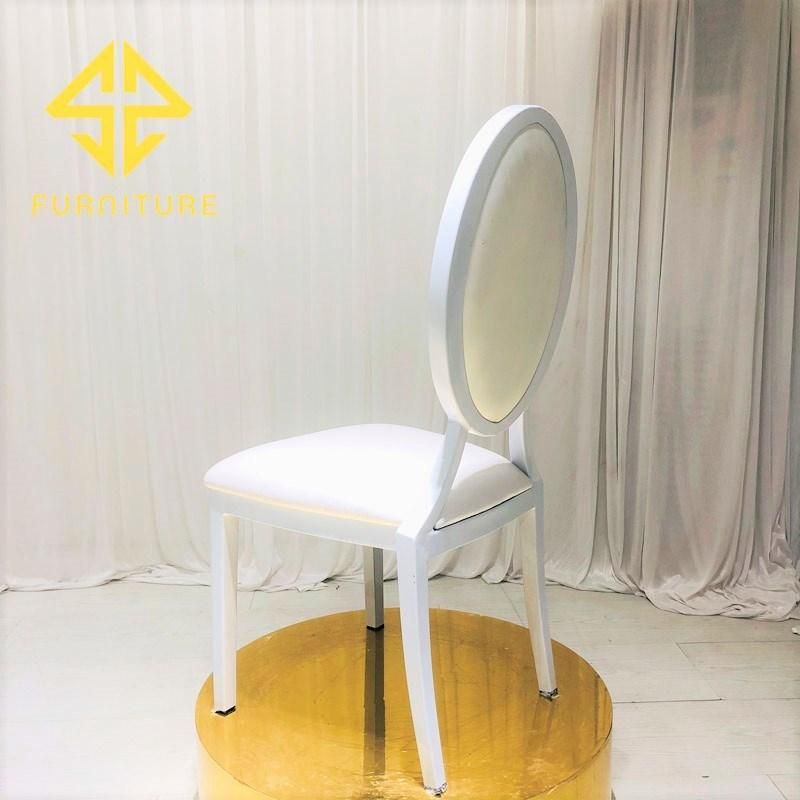 2021 Hot Sale Modern White Resin Wedding Ghost Chair for Banquet Use