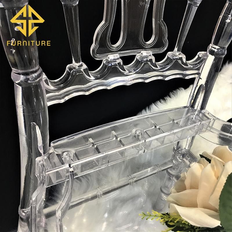 High Quality Transparent Clear Acrylic Ghost Dining Chair for Wedding