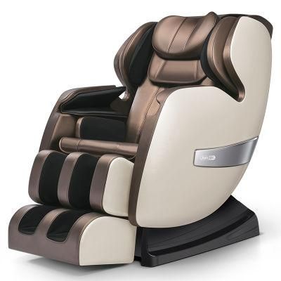 China Excellent Modern Design L Shape Curve Rail Music Massage Chair