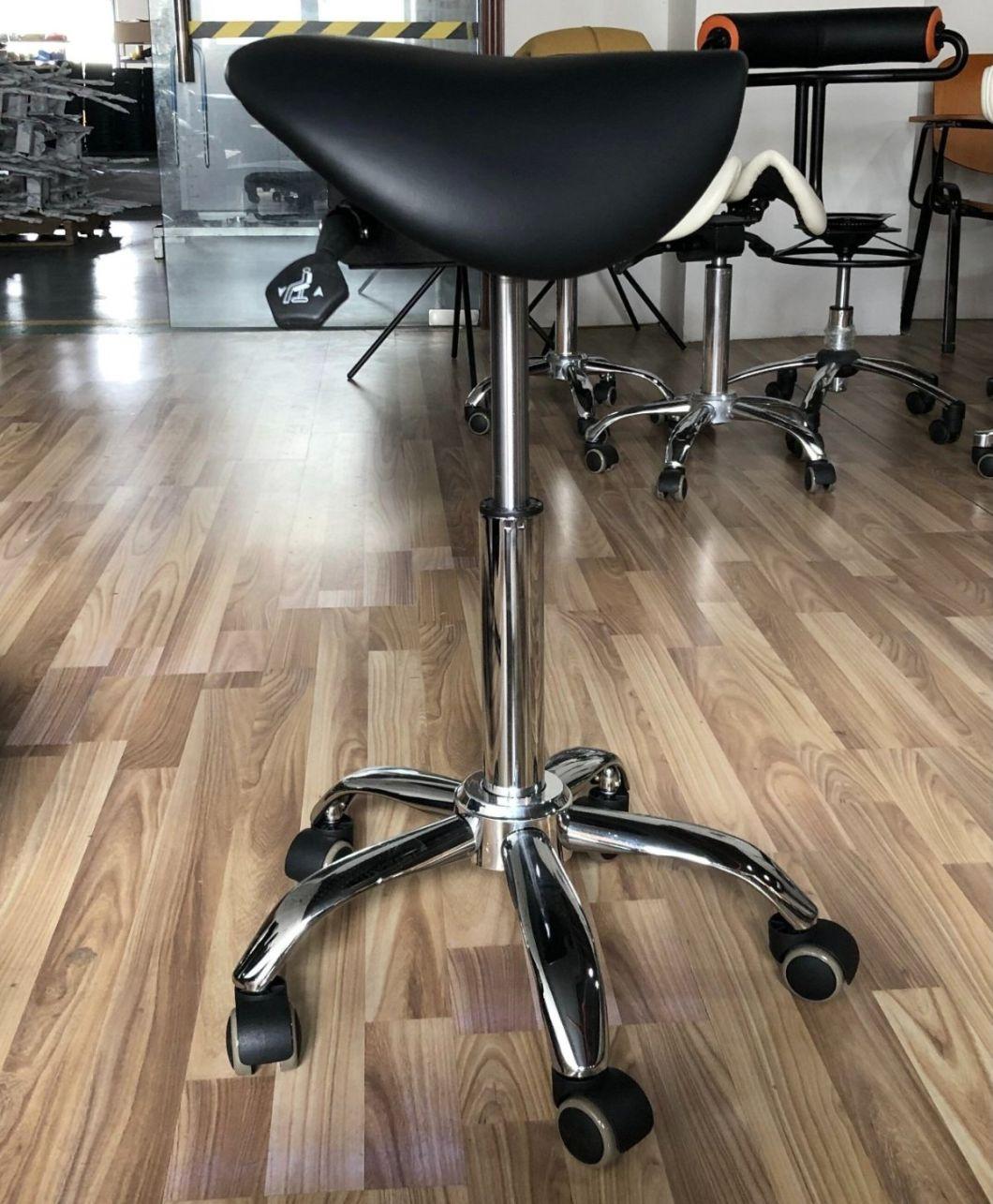 New Design Ergonomic Split Seat Style Tilt Saddle Stool