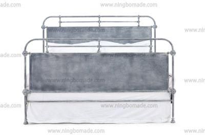 Modern Nordic Style Simple Pavilion-Style Light Luxury Iron King Bed Frame