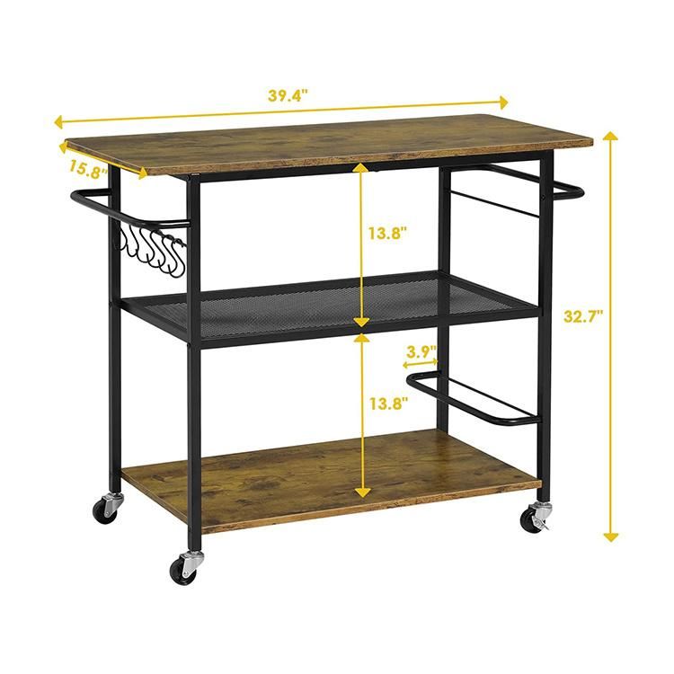 Modern New Style Kitchen Trolley