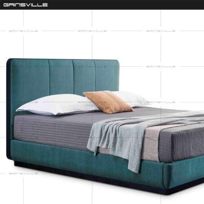 Customized Modern Bedroom Furniture Sets Beautiful Fabric King Beds Gc1823