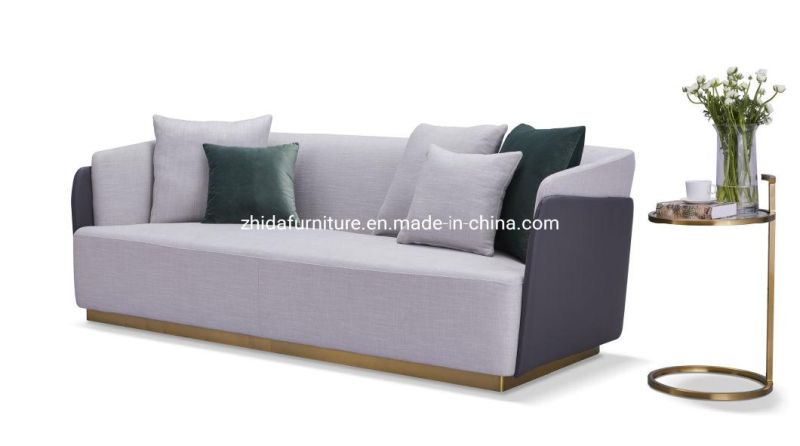 Zhida Leisure Home Furniture Fabric Living Room Sofa