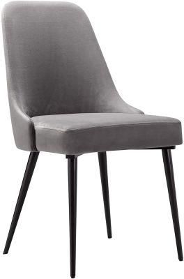 Hot Sale North America Style Upholstered Dining Cafe Hotel Armrest Dining Chair