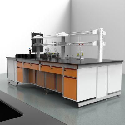 High Quality &amp; Best Price Pharmaceutical Factory Steel University Lab Bench, Wholesale Custom School Steel School Lab Furniture/