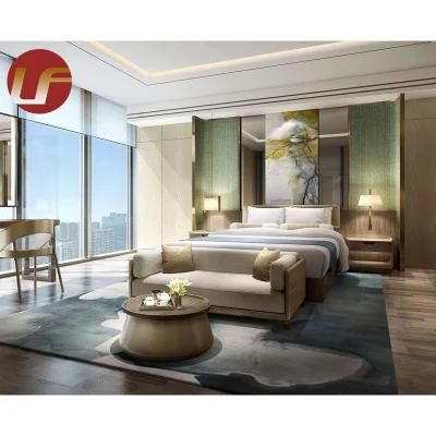 Custom Made Modern Room Set Furnishings Luxury Hotel Bedroom Furniture for Hospitality Resort Villa Apartment Made in China