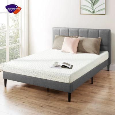 Luxury King Queen Size Rebounded Mattresses Quality Sleep Well Colchon High Ful Inch Density Swirl Gel Foam Mattress