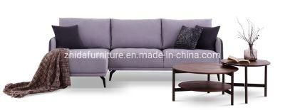 L Shape Modern Furniture Living Room Furniture Fabric Sofa