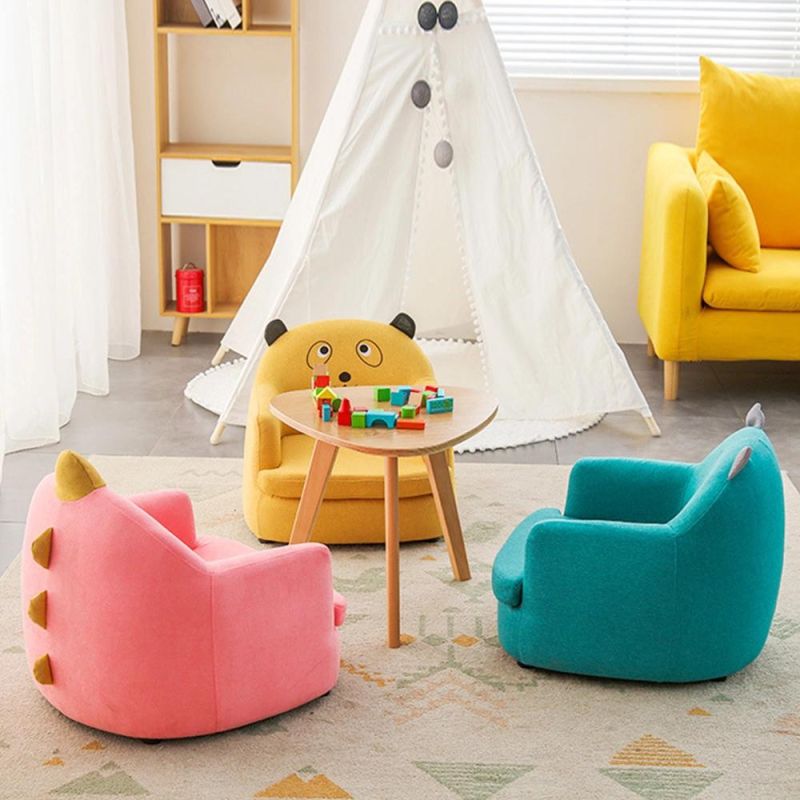 Kids Cute Cartoon Design Sofa Children Soft Sofa Chair Seat for Boys and Girls