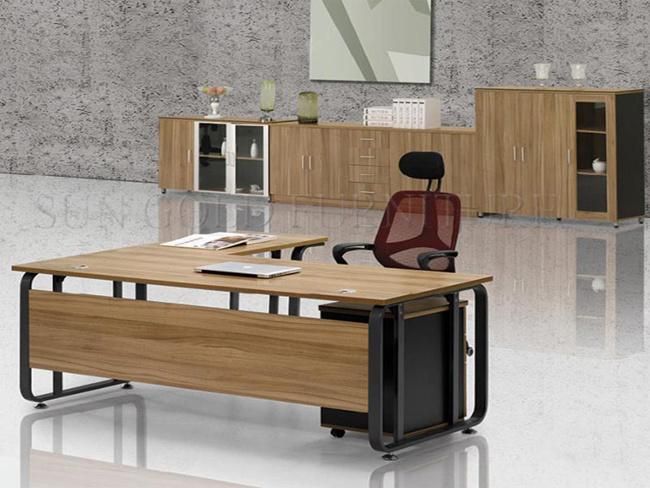 Latest Wooden Office Table Designs, Executive Desk Table Furniture (SZ-ODB317)