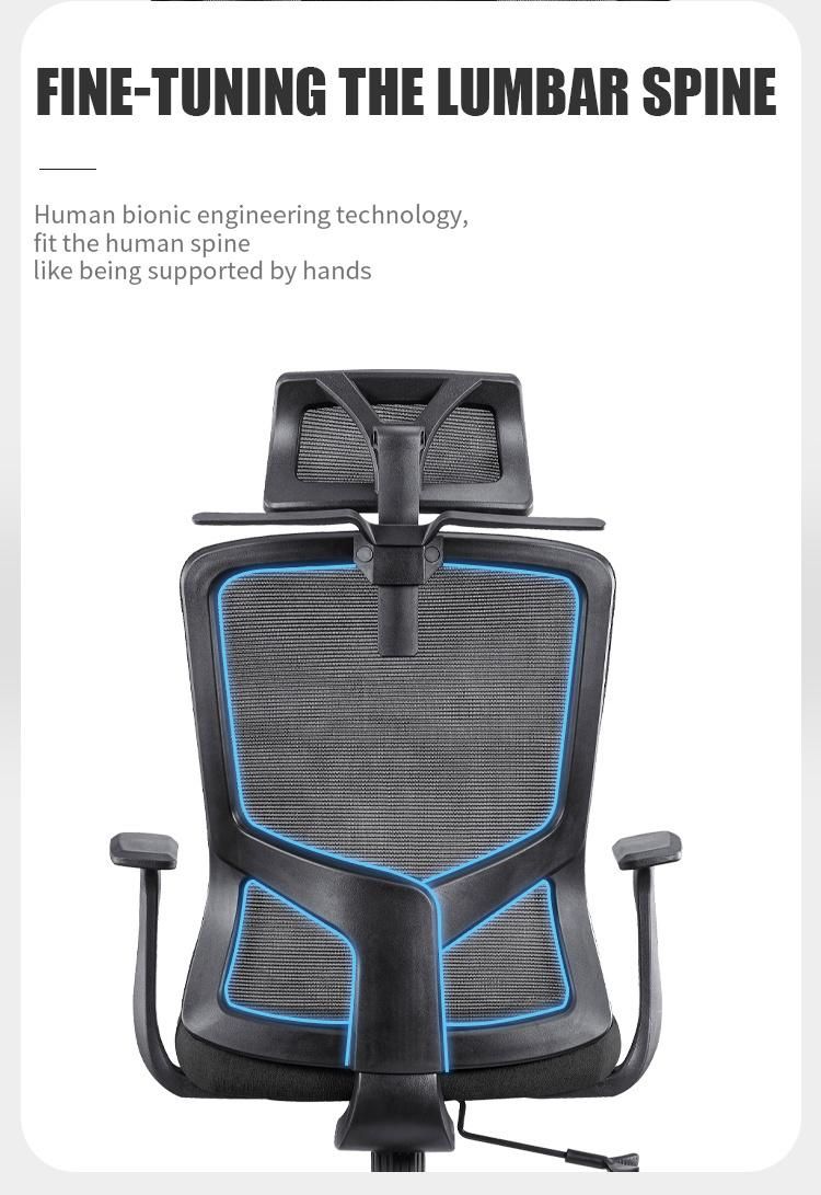 in Stock High Back Manager Hot Sell Computer Wholesale Office Chair