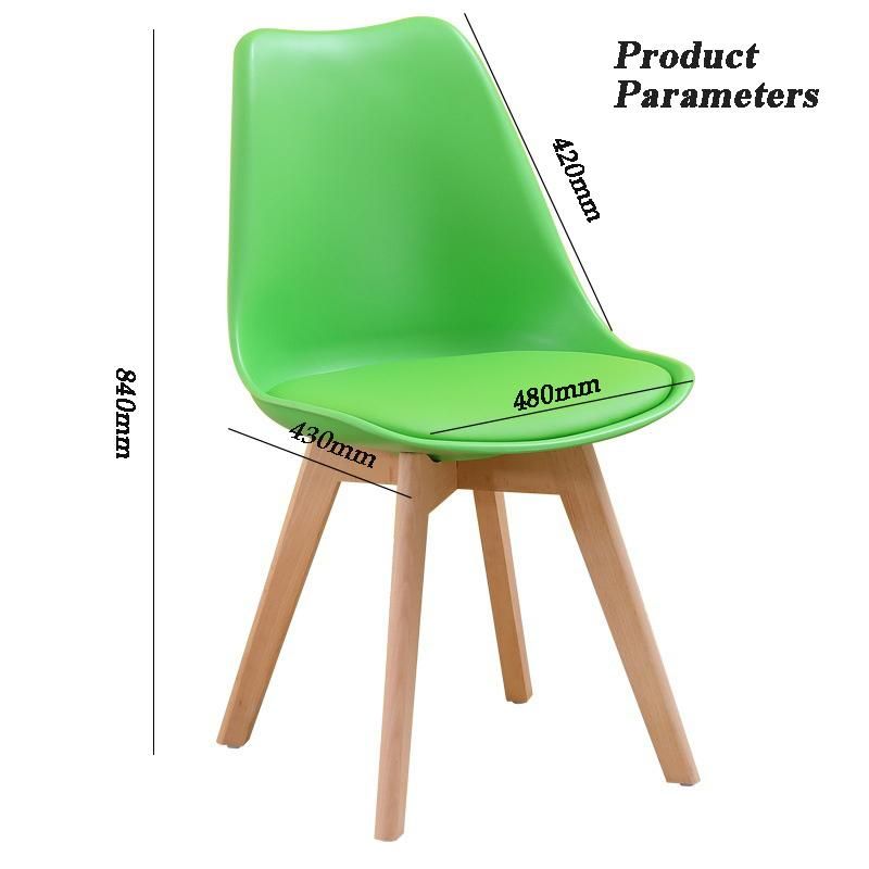 Modern Home Hotel Restaurant Furniture Leisure Dining Room Banquet Wooden Plastic Dining Furniture Chair