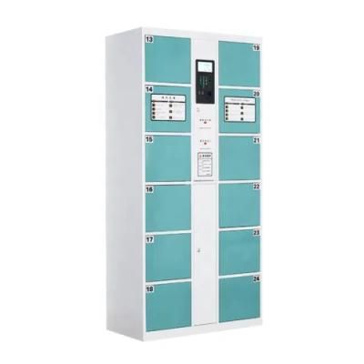 12 Doors Intelligent Parcel Deliver Smart Electronic Steel Locker