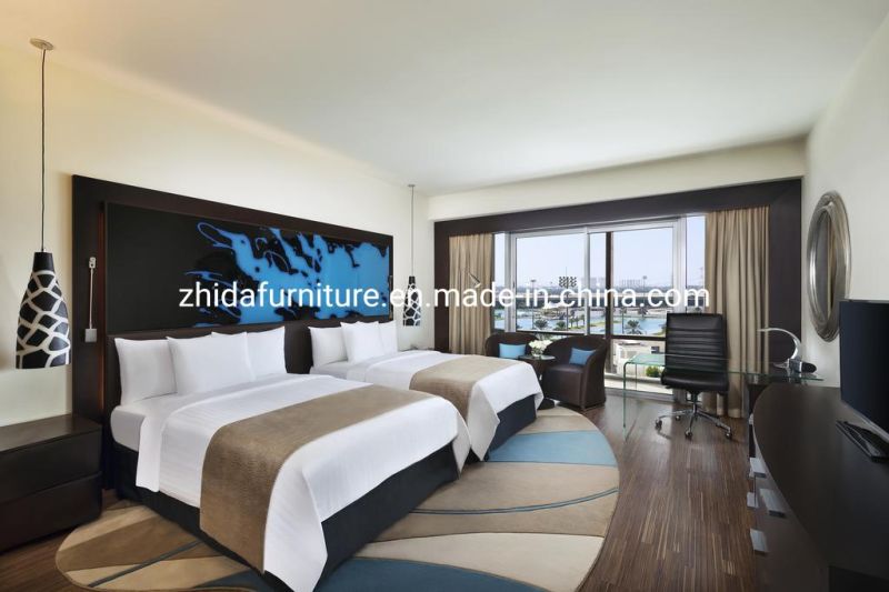 Factory Customized Modern Hotel Used Luxury Wood Bedroom Furniture Sets