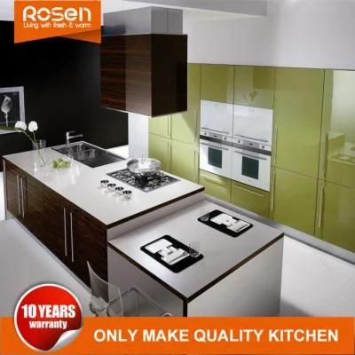 Custom New Design Large Capacity Oak Wood Veneer Kitchen Cabinet