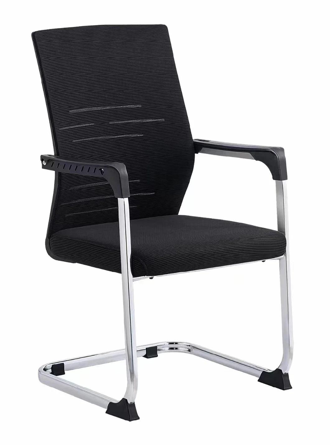 Executive Chair Without Wheels Comfortable Reception Room Conference Meeting Chair