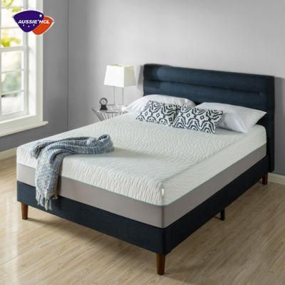 Quality Pressure Relief Single Double Full King Mattresses Royal Luxury High Density Green Tea Memory Rebonded Foam Mattress