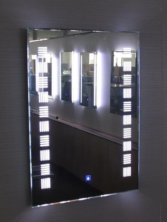 Cosmetic Makeup Mirror Bathroom with LED Light Fashion Furniture