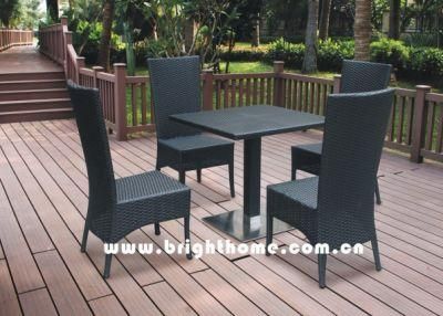 Outdoor Furniture PE Rattan Furniture Dining Set Wick Furniture Garden Furniture