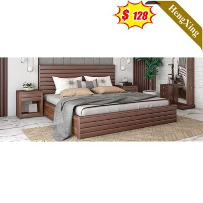 Wholesale Luxury Customised Household Wood Hotel Bedroom Furniture King Size Beds