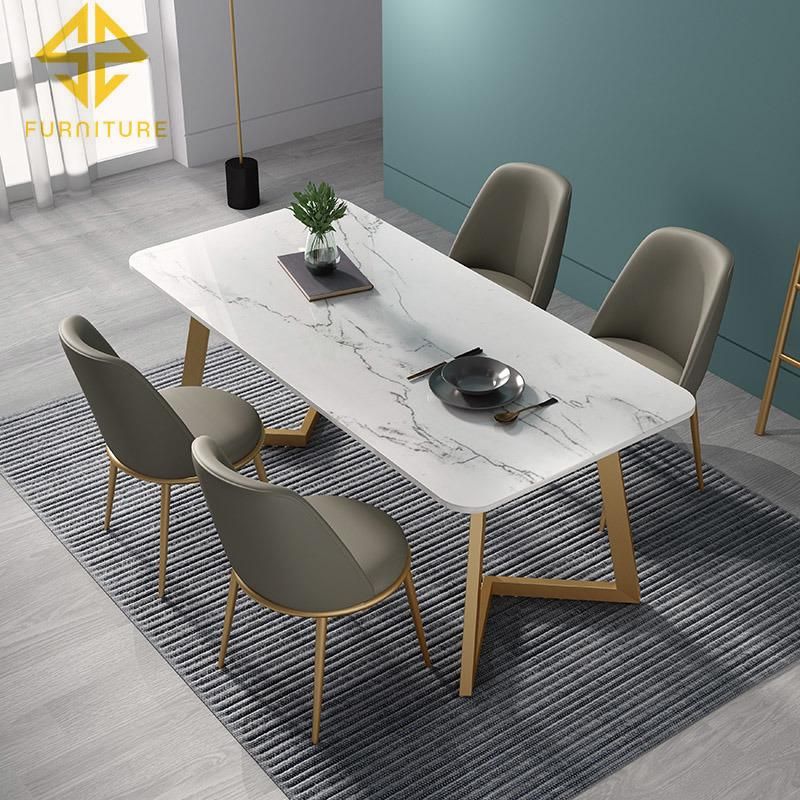 Sawa Modern Simple Design Dining Room Table for Home and Hotel Use