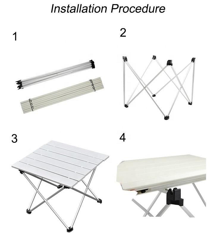 Outdoor Folding Camping Aluminum Mini Splicing Table