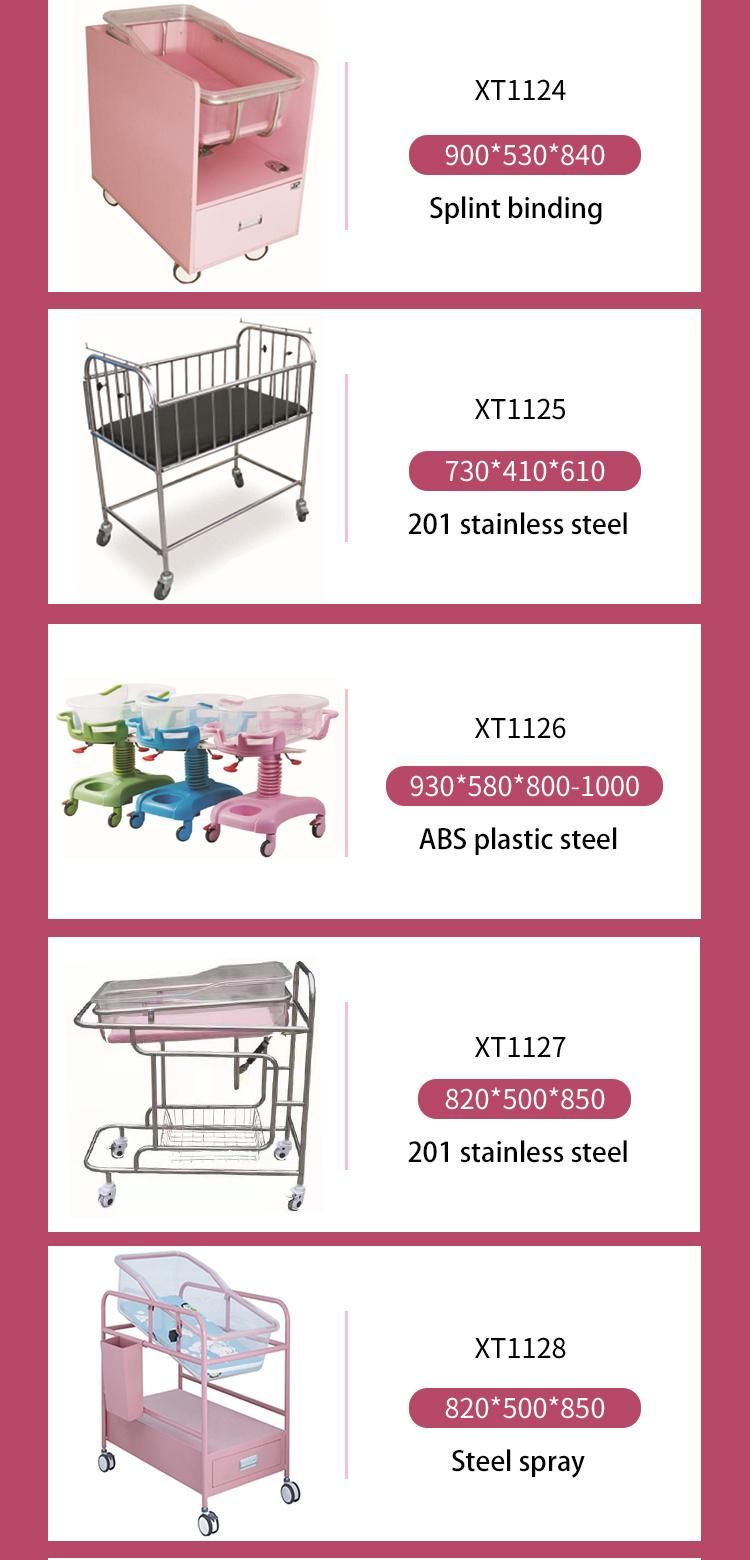 Modern Fashion Furniture Baby Cot for Newborn Baby in Hospital Used