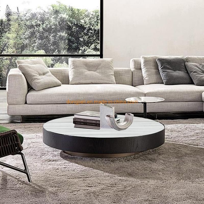 Luxuy Round Coffee Table Living Room Furniture