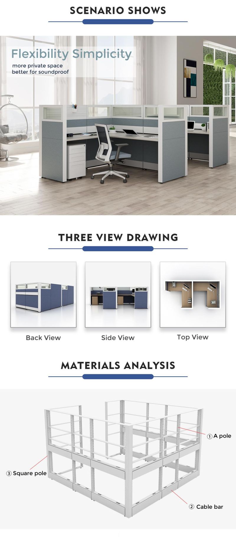 Office Workstation Partition Computer Workstation Tables Office Furniture