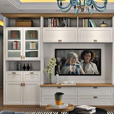 Hot Sell Modern Wood Veneer Kitchen Pantry Cabinet