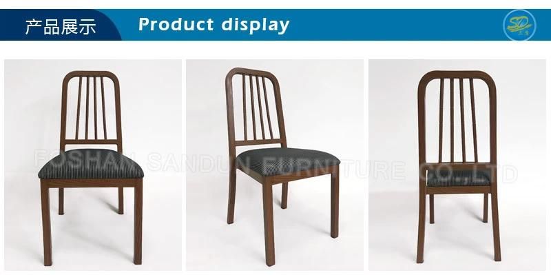 Solid Wood Grain Imitation Restaurant Chair Dining Furniture