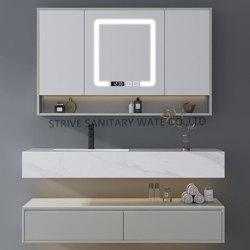 Modern Wall Cabinets Basin Bathroom Furniture Vanities with Mirror