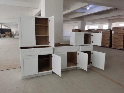 Hot Sale Customized Kd (Flat-Packed) Painting Cupboards Colored Organizing White Kitchen Cabinets