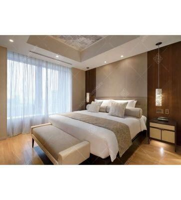 Custom Chinese Apartment Size Bedroom Furniture for Hotel (DL 12)