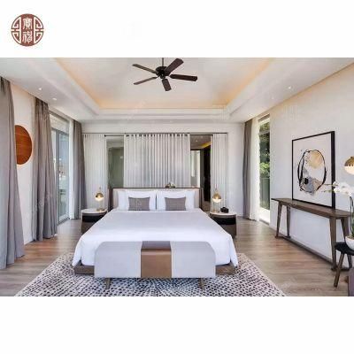 Foshan Custom-Made Wooden Furniture Beds Hotel Furniture