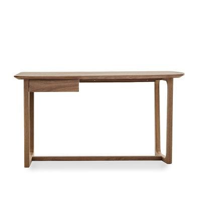 Modern and Simply Style Ash Solid Wood Tall Leg Desk for Study