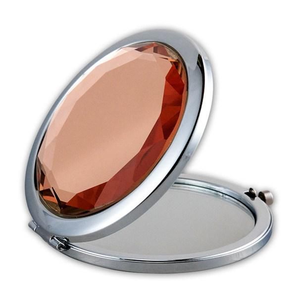 Apple Shape Single Sider Stainless Steel Pocket Mirror