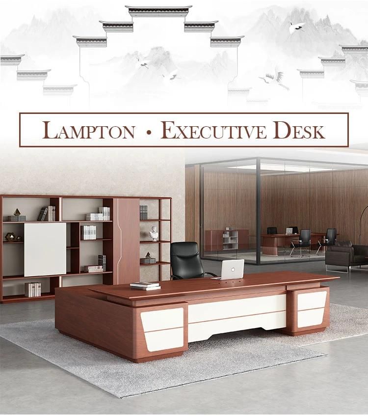 Modern New Design Furniture Home MDF Office Manager Executive Table