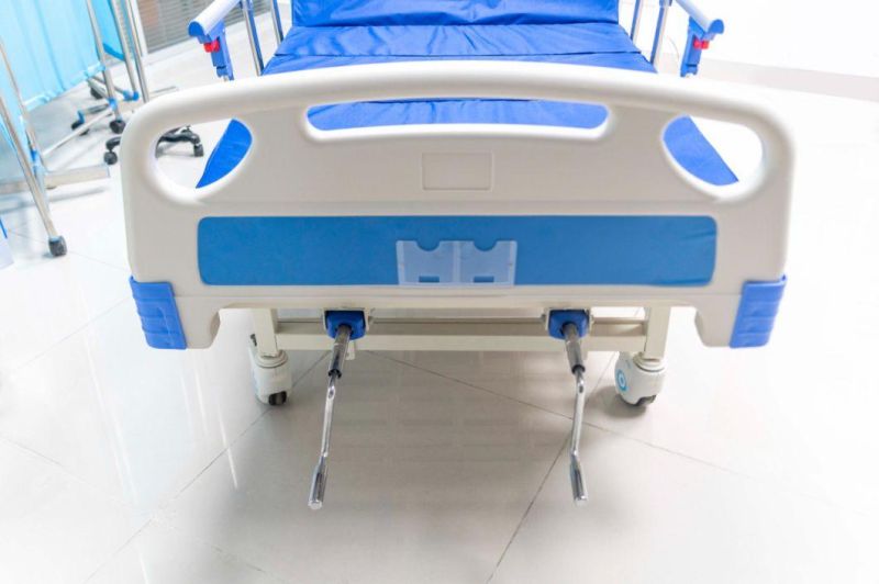 Manual 2 Cranks Medical Hospital Furniture Bed