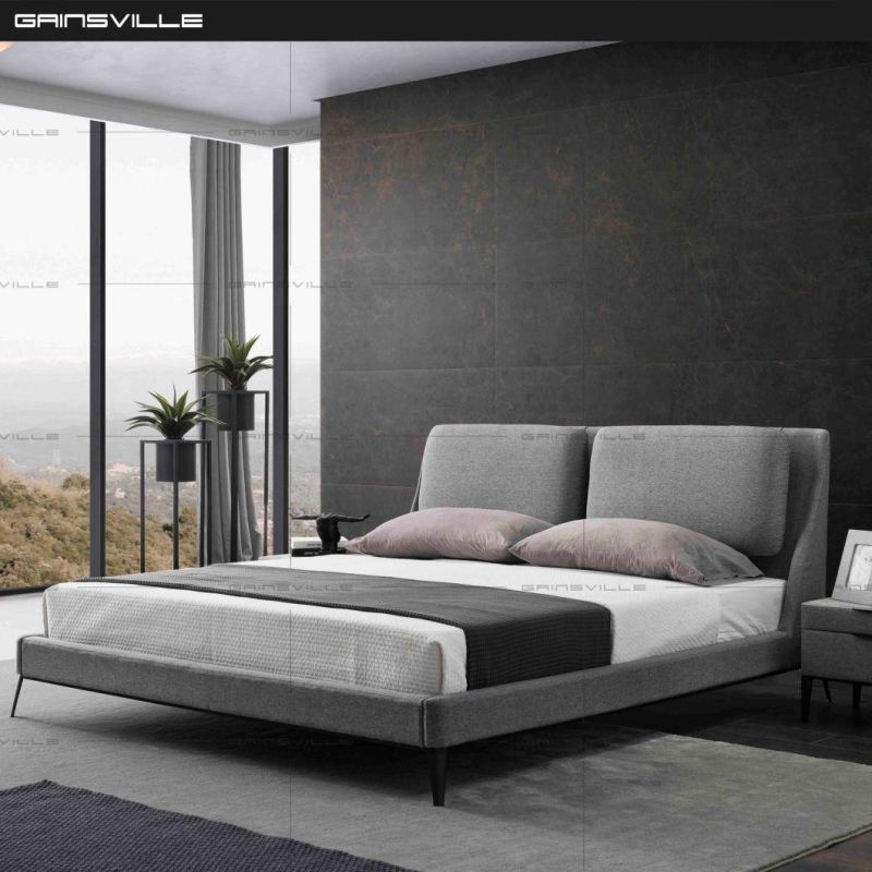 Bedroom Furniture Modern Furniture Fabric Bed Upholstered Bed in Italy Style