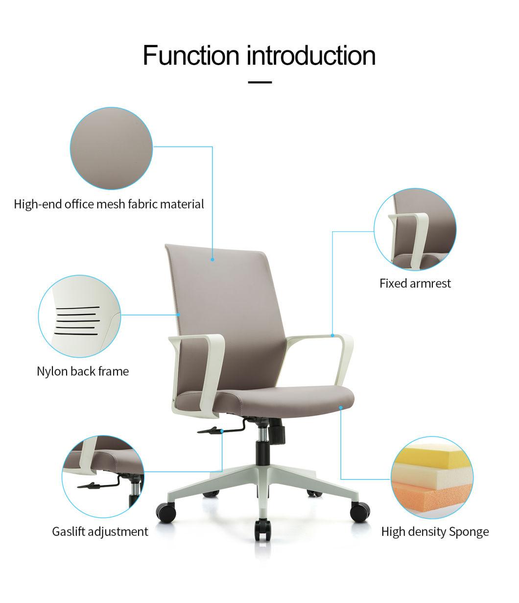 Modern Design Good Price Office Seating MID Back Study Gaming Beauty Chair Furniture