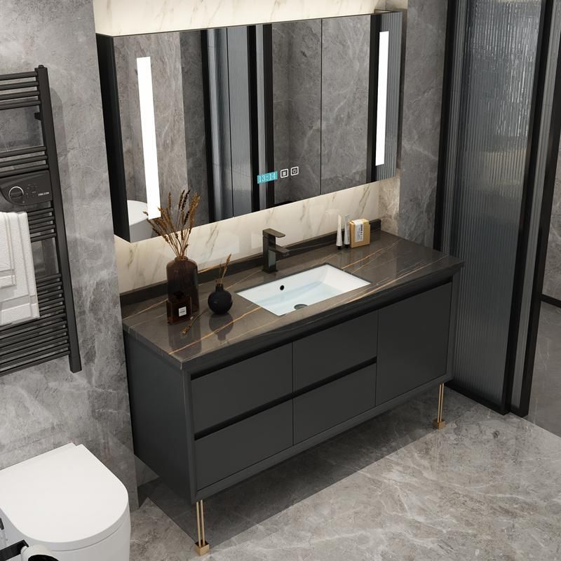 China Factory Wholesale Bathroom Vanity Water Proof with LED Smart Bathroom Cabinet Mirror