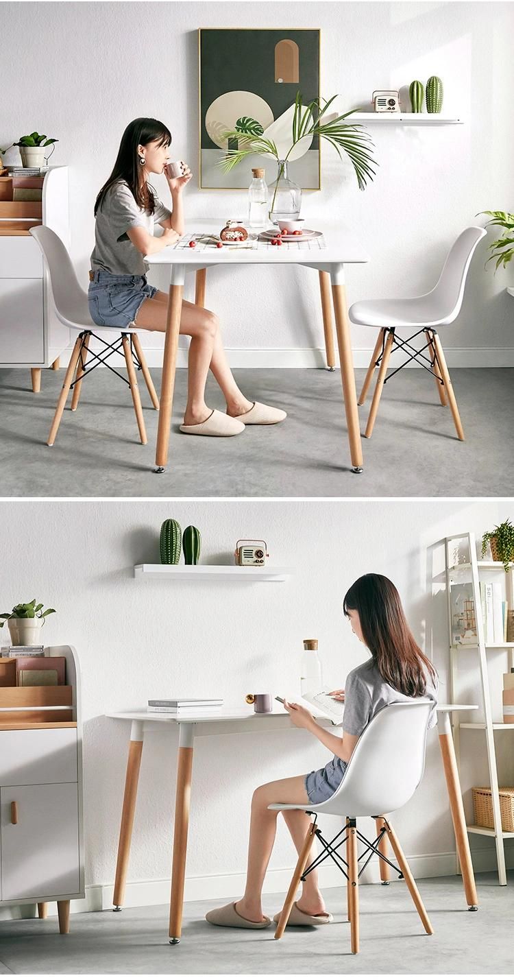 Furniture Modern Furniture Dining Room Furniture Home Furniture Nordic Minimalist Dining Table and Chair Combination Home Apartment Restaurant Dining Table